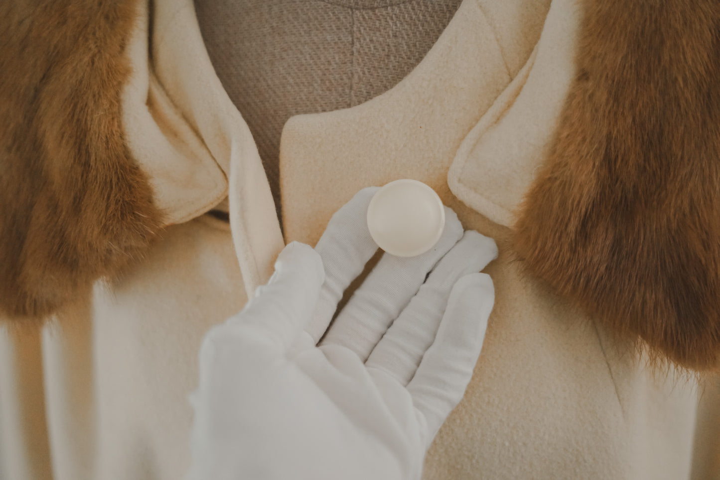 *RARE* Butter Yellow Wool Swing Coat
