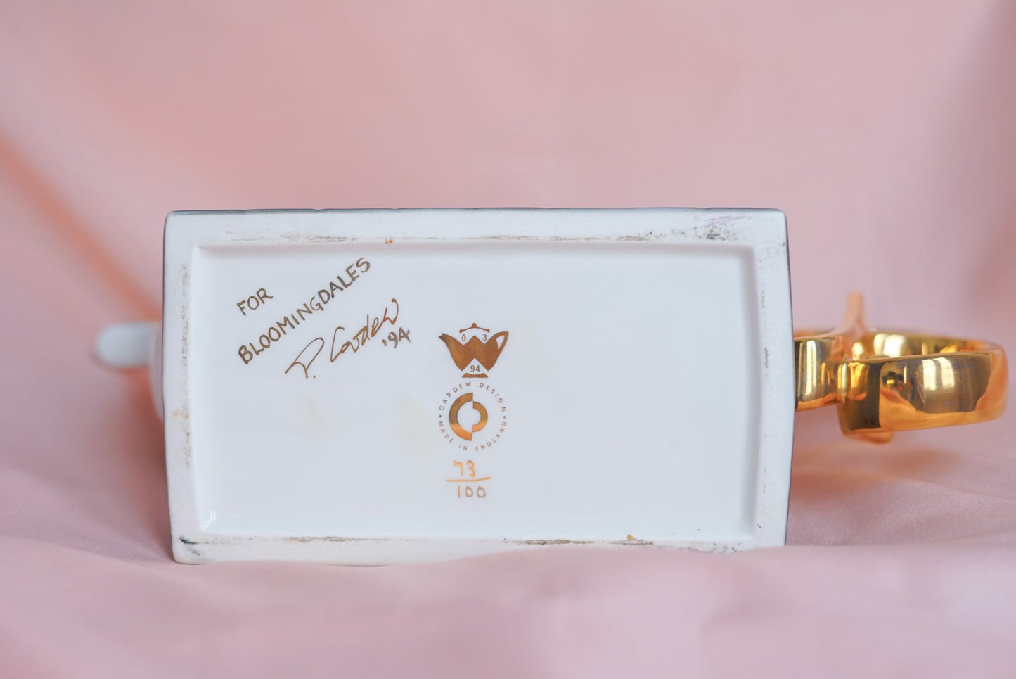 *Very Rare* Paul Cardew Bloomingdale's Teapot