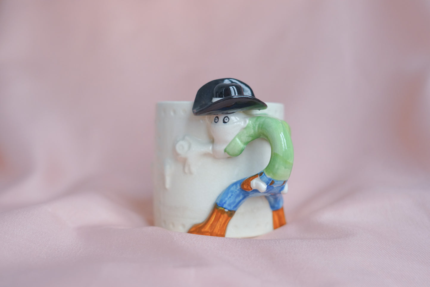 Fitz & Floyd - Cowboy and Bank Robber Mug