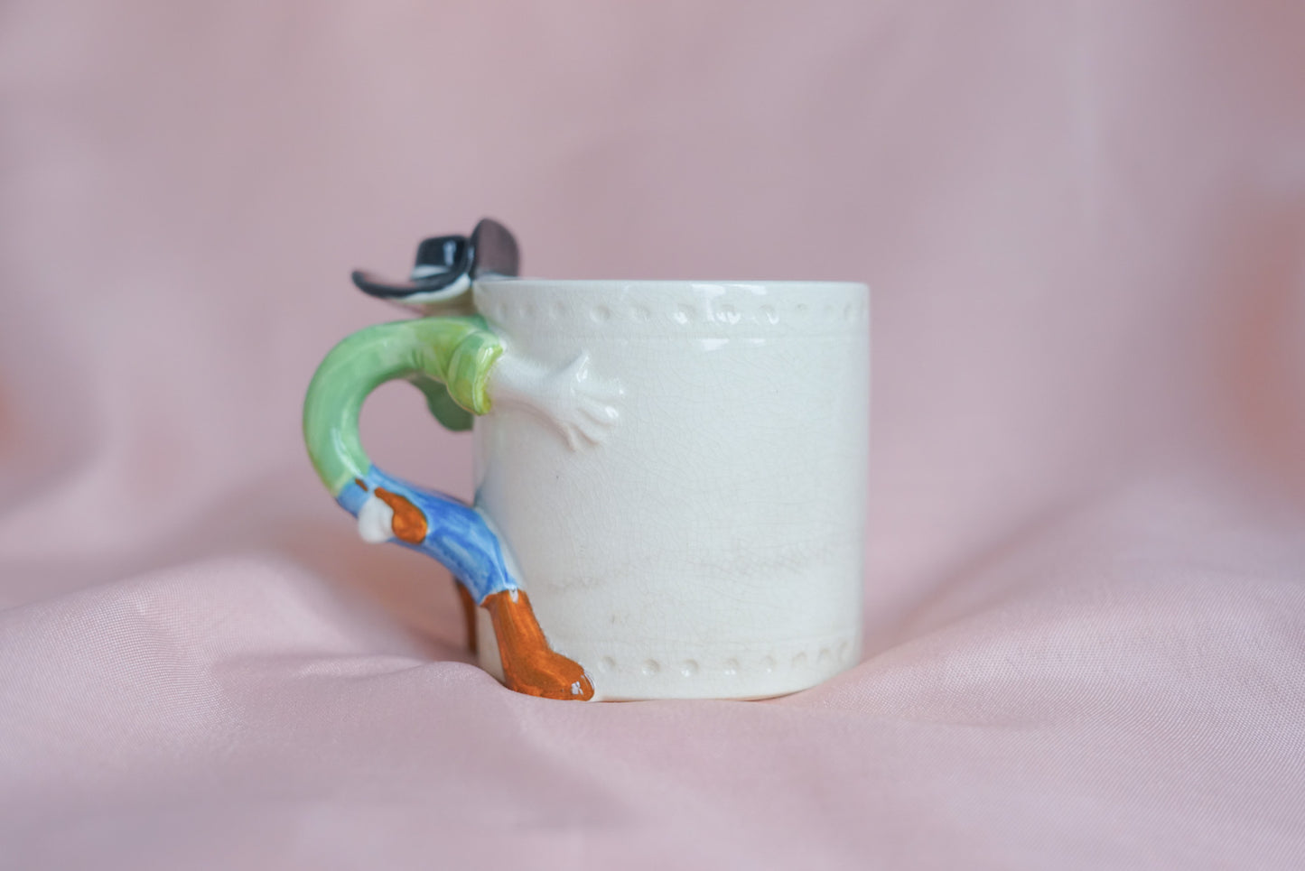 Fitz & Floyd - Cowboy and Bank Robber Mug