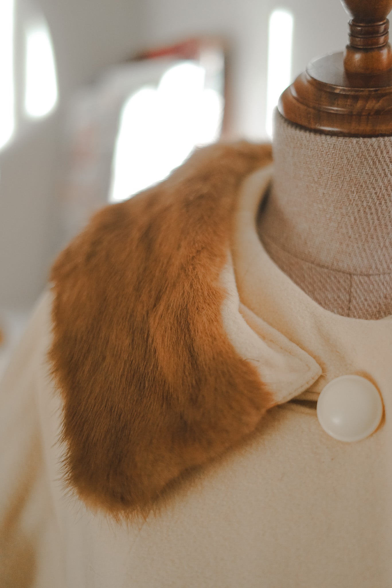 *RARE* Butter Yellow Wool Swing Coat