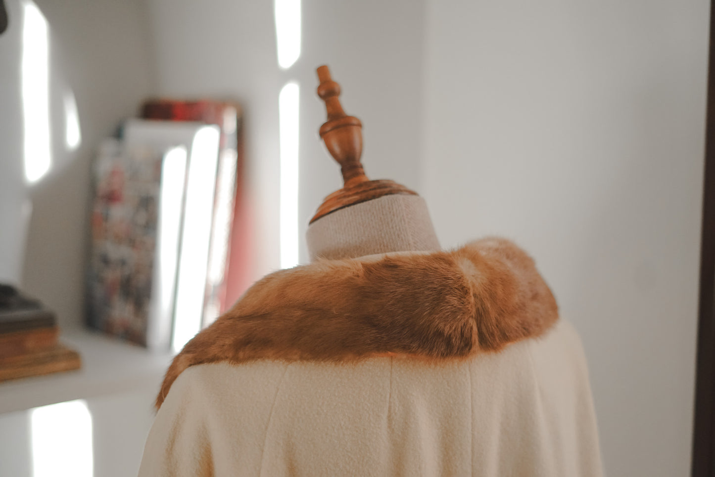 *RARE* Butter Yellow Wool Swing Coat
