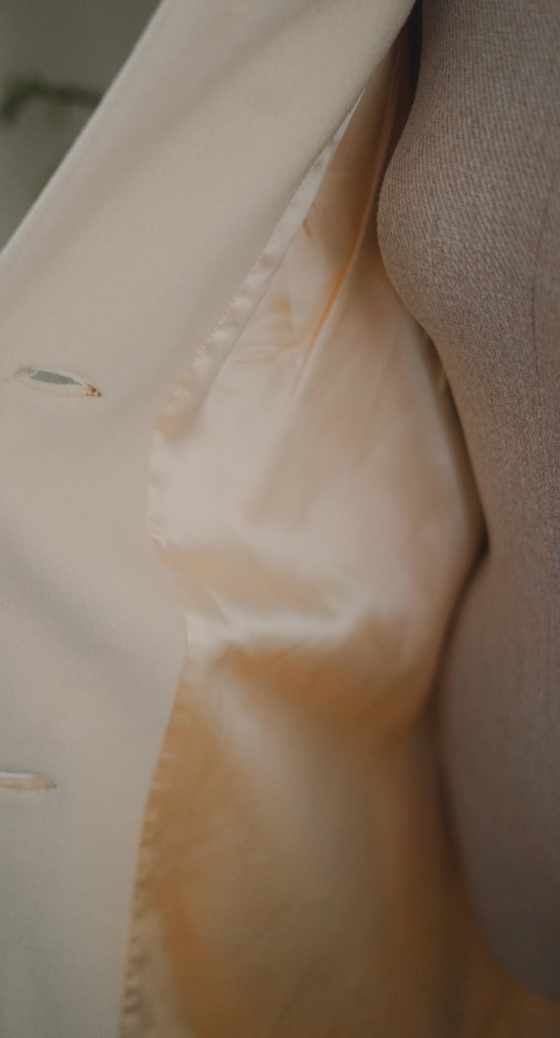 *RARE* Butter Yellow Wool Swing Coat