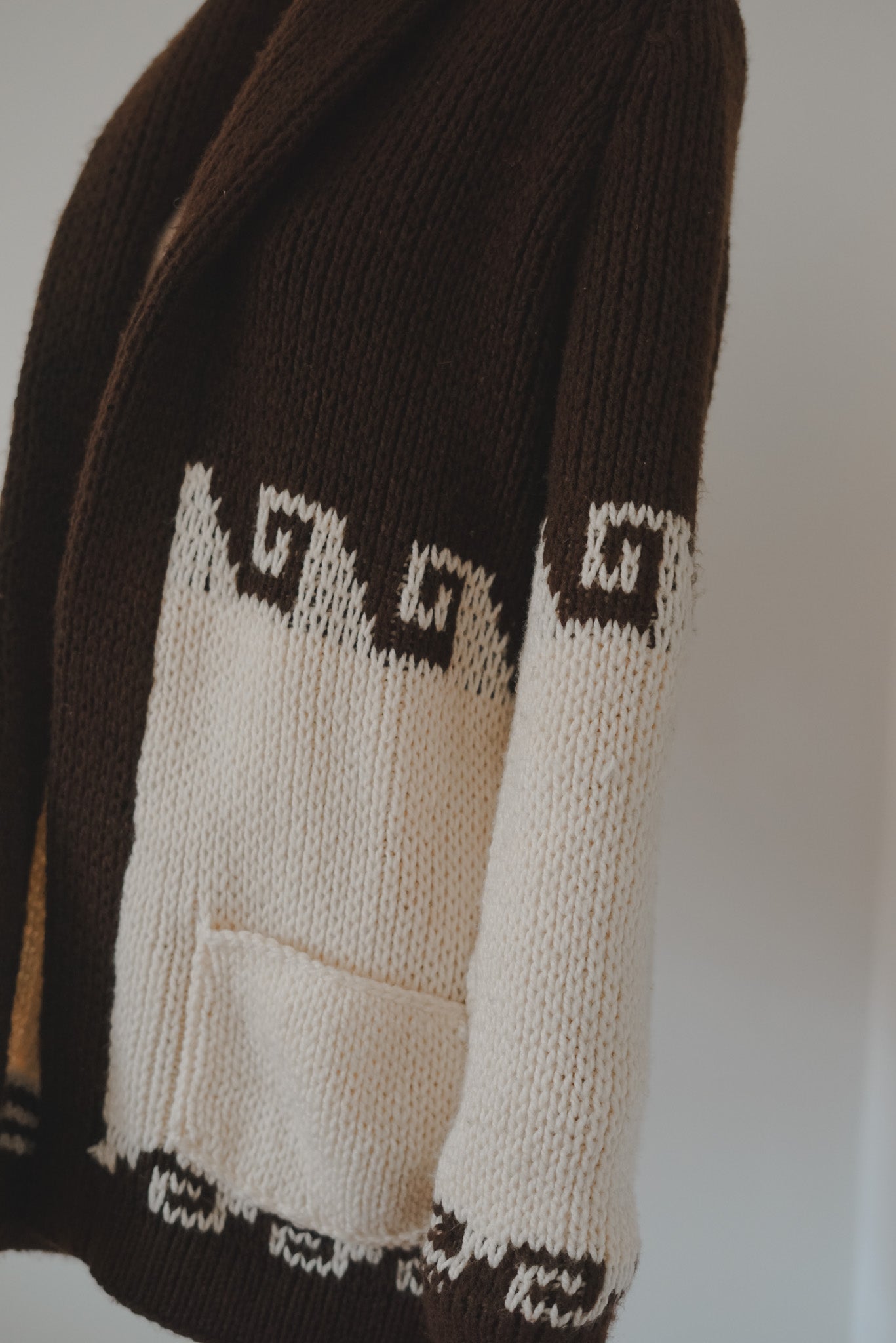 1970's Hand Knit Surf Cardigan