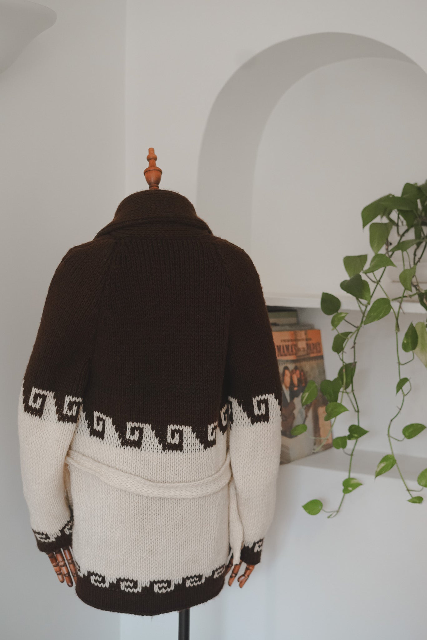 1970's Hand Knit Surf Cardigan