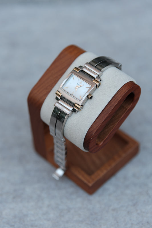 Bulova Two-Tone Tank Quartz – Mother of Pearl Dial | 2006