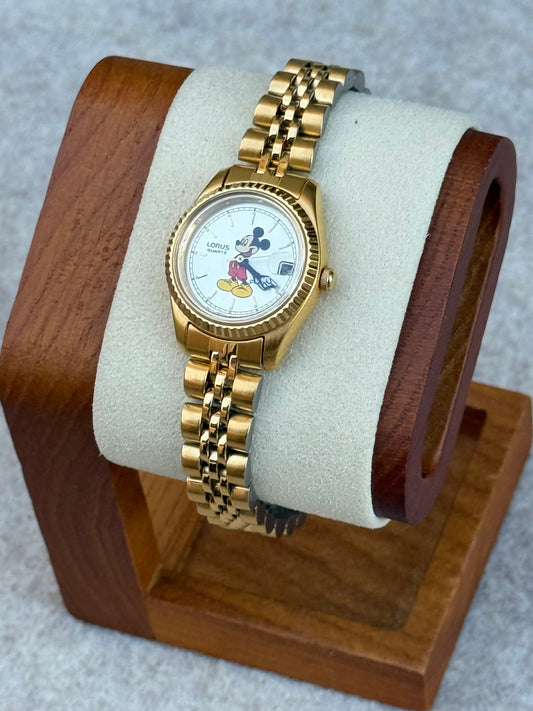 1990s Lorus by Seiko Mickey Mouse Quartz Watch (V827-0420)