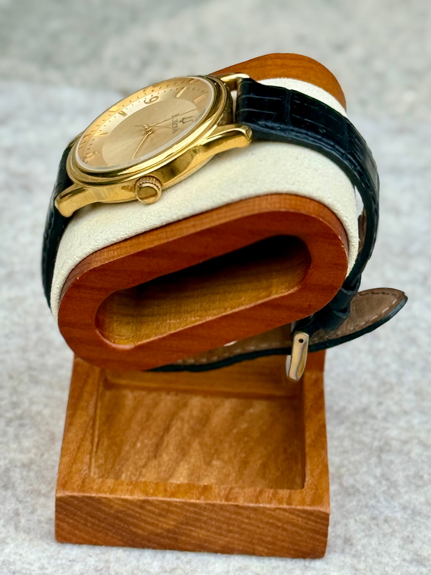 Bulova Gold-Tone Quartz Dress Watch — March 1971