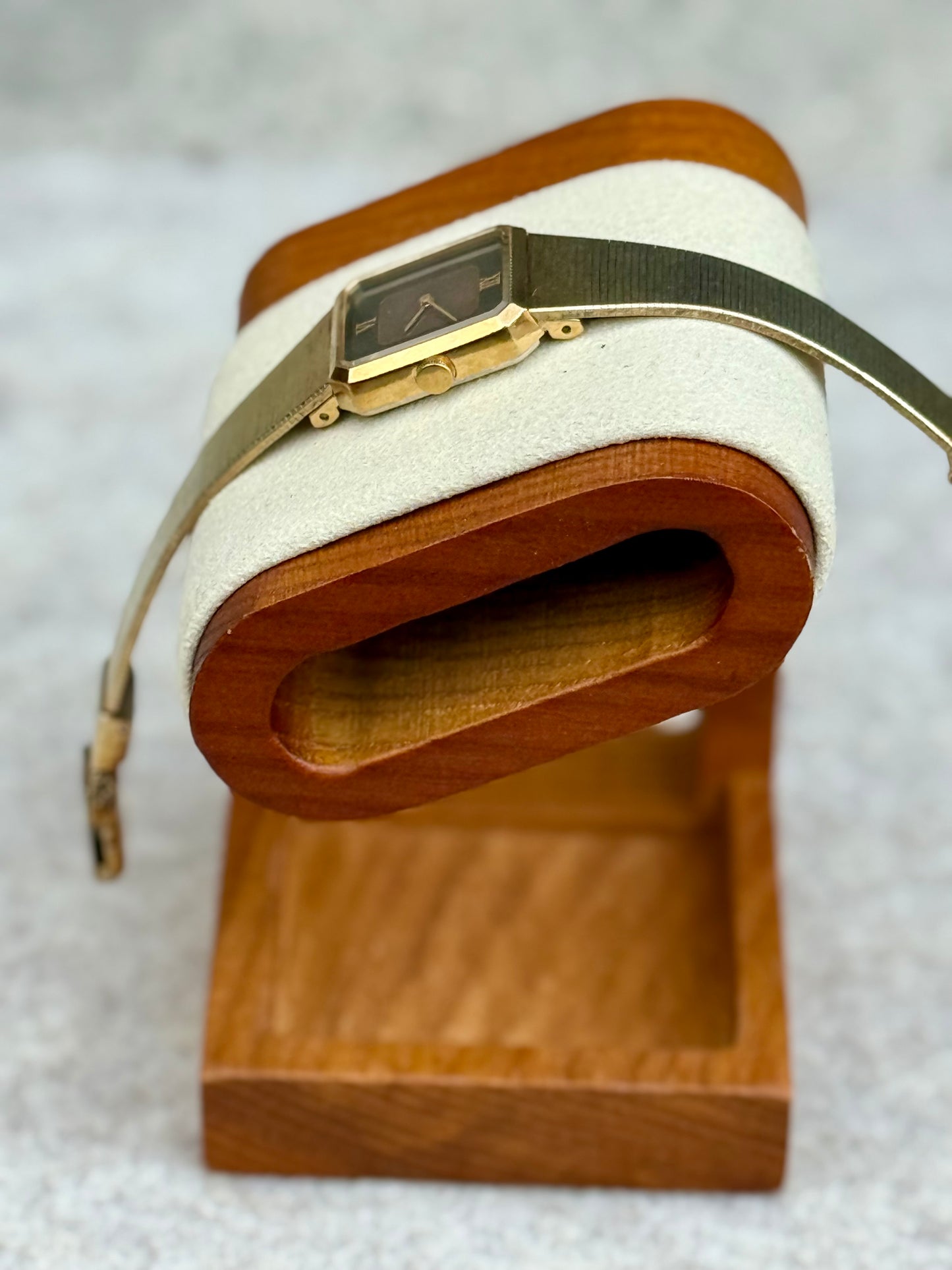 Seiko Octagonal Gold Quartz Dress Watch — May 1981