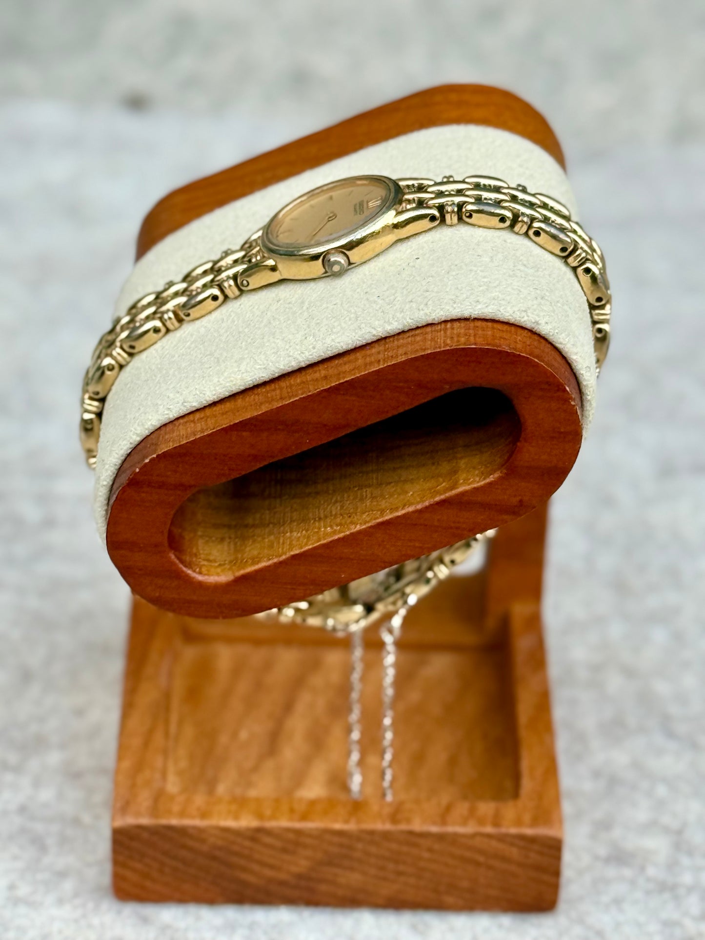 Seiko Petite Gold Dress Watch — February 1996
