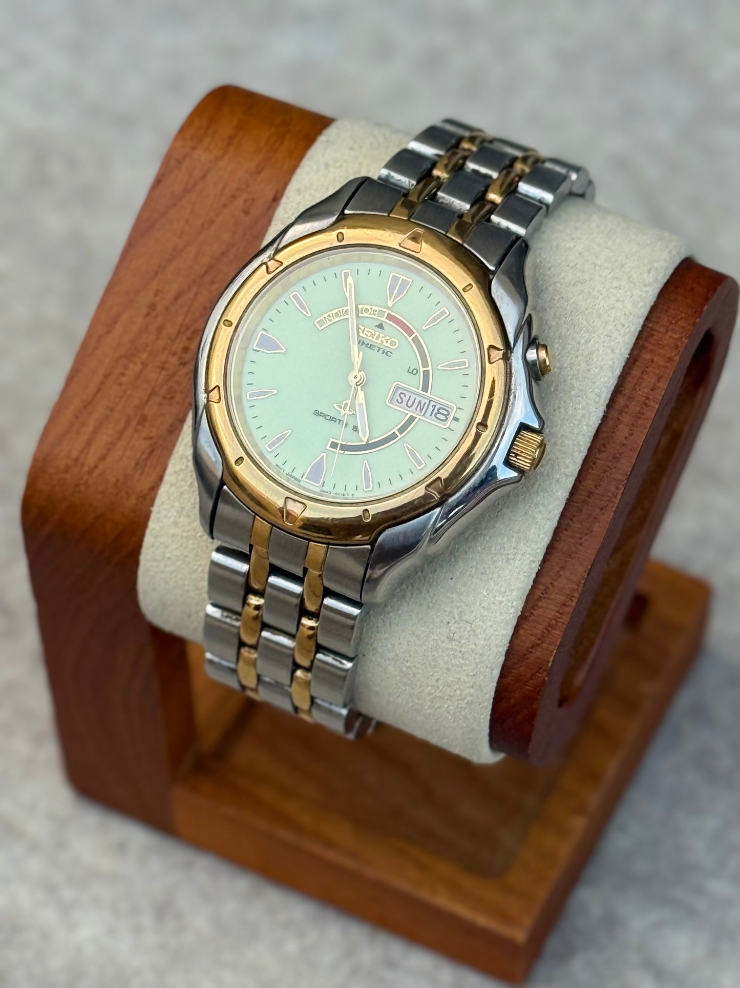 1997 Seiko Kinetic Sports 50 – Cream Dial