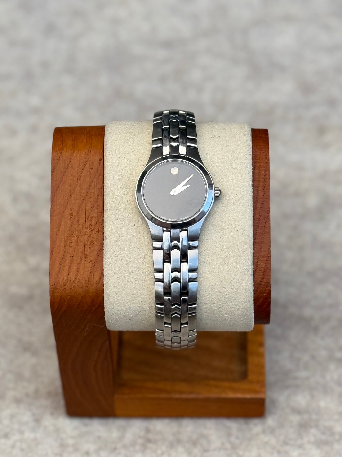 Movado Museum Dial Stainless Steel Watch | Circa Late 1980s–Early 1990s